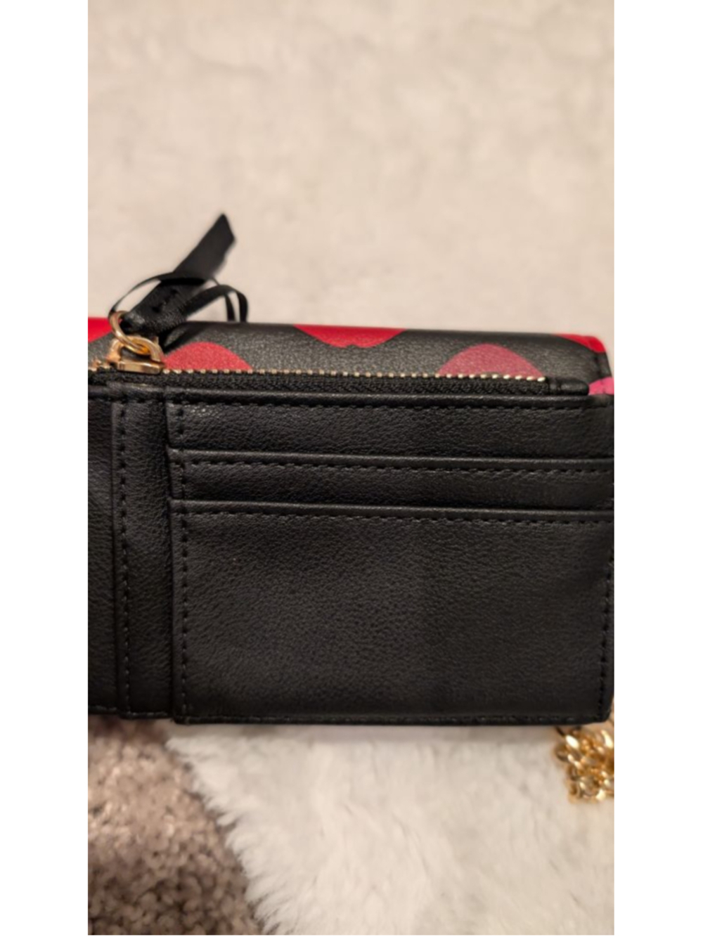 Juicy Couture Pink Tote Bag Black Trifold Wallet One Size - Picture 16 of 16